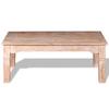 Coffee Table Acacia Wood 110 X 60 X 45 Cm