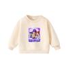 Multi-color Children Girls Kpop Hunters Rumi Zoey Mira Print Long Sleeves Round Neck Sweatshirt
