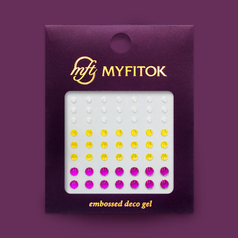 Bright Nail Parts Set (Green Gold) Nail Cubic