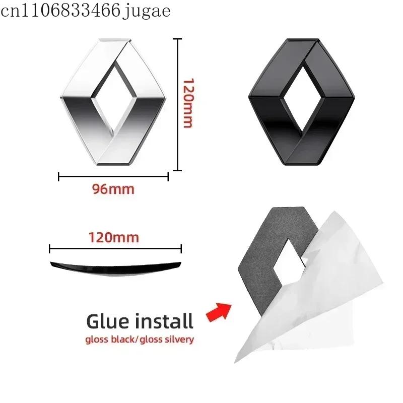 2026 Hot For Renault Hub Caps For Renault Grand Scenic XMOD Megane Clio 4 Laguna 2 3 Coupe RS 3D ABS Logo Renault Emblem Car Fro