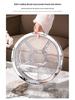 Large Capacity Sealed Snack & Fruit Tray for Living Room