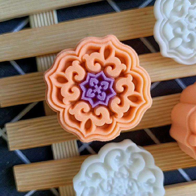 Pastry Moon Cake Mold Decoration Thickness Adjustable Exquisite Chinoiserie Gift