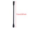 200Pcs Disposable Cotton Swab Spiral Ear Cleaner Black Double Heads Medical Swab Lipstick Eyebrow Eyelash Cotton Bud Makeup Tool