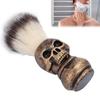 Men s Shaving Brush with   Skeleton Shape Handle Facial Beard Cleaning Grooming Shave Tool