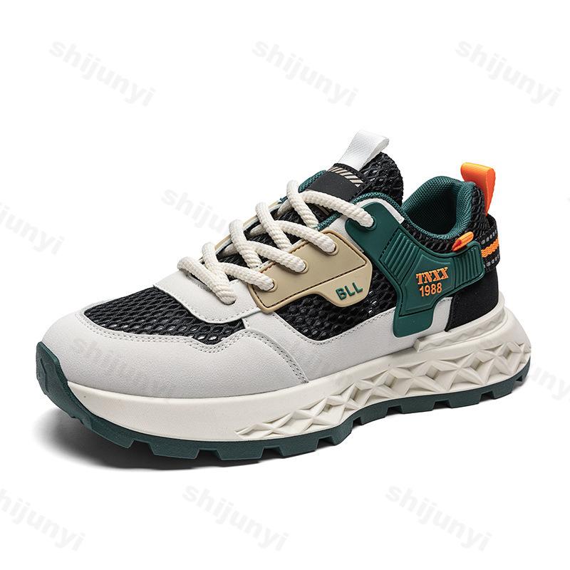 

Men s Fashi Trend Shoes 2026 Summer New Fashi Trend Casual Sports Shoes Comfortable Versatile Thick Soled Platform sneakers 39