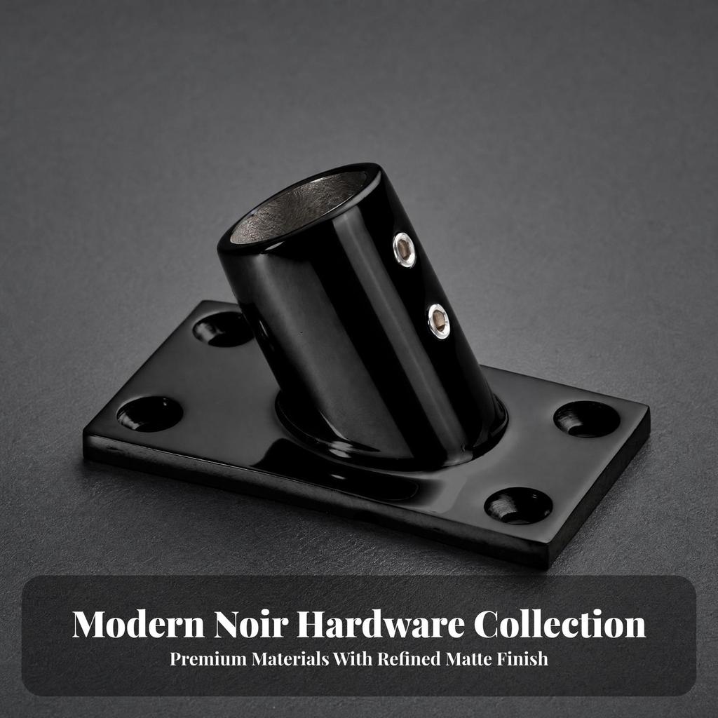 Tube Bracket with Socket Marine-Grade End Support Rust-Resistant