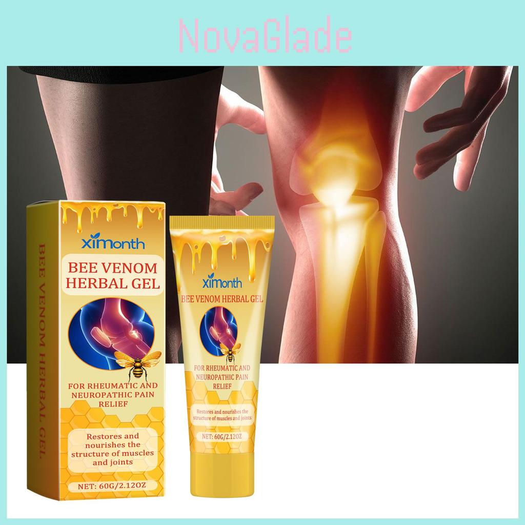 Ximonth Bee Venom Joint Care Cream For Soothing Knee Pain And Muscle Discomfort