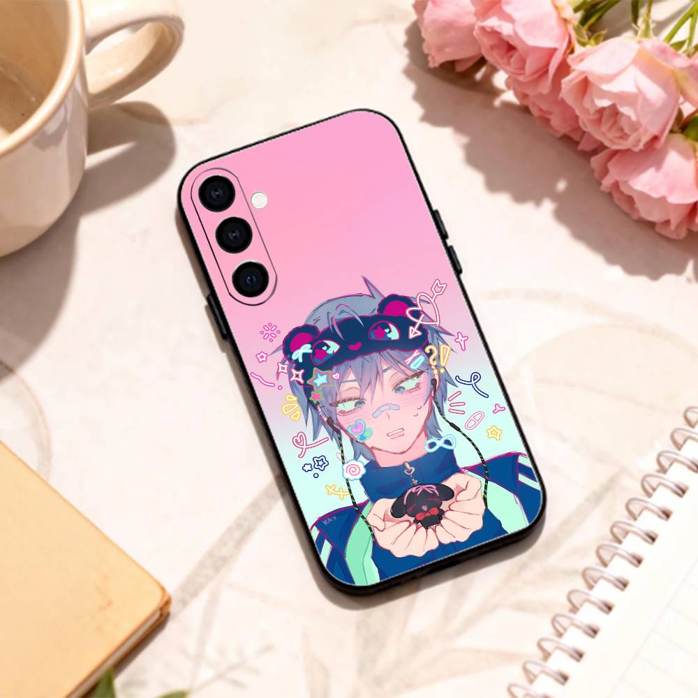 Alien S-Stage I-Ivan T-Till Handyhülle für Samsung Galaxy A73,A72,A71,A70,A53,A52,A51,Andere Weiche Schwarze Hülle