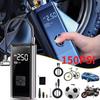 12V Digital Air Pump 150PSI Smart Portable Air Compressor LED Light Wireless Air Compressor Cordless Tire Pump for Motorcycle