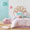 Eahphy 100% Algodón Natural Ama Nuestro Mar Juego de Funda Nórdica Reversible, Ropa de Cama Caballo de Mar Juego Individual y Queen, Juego de Funda de Colcha para Niñas