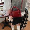2024 Boston Contrast Color Handbag: Versatile, Fashionable Pillow Shoulder & Crossbody Bag for Women