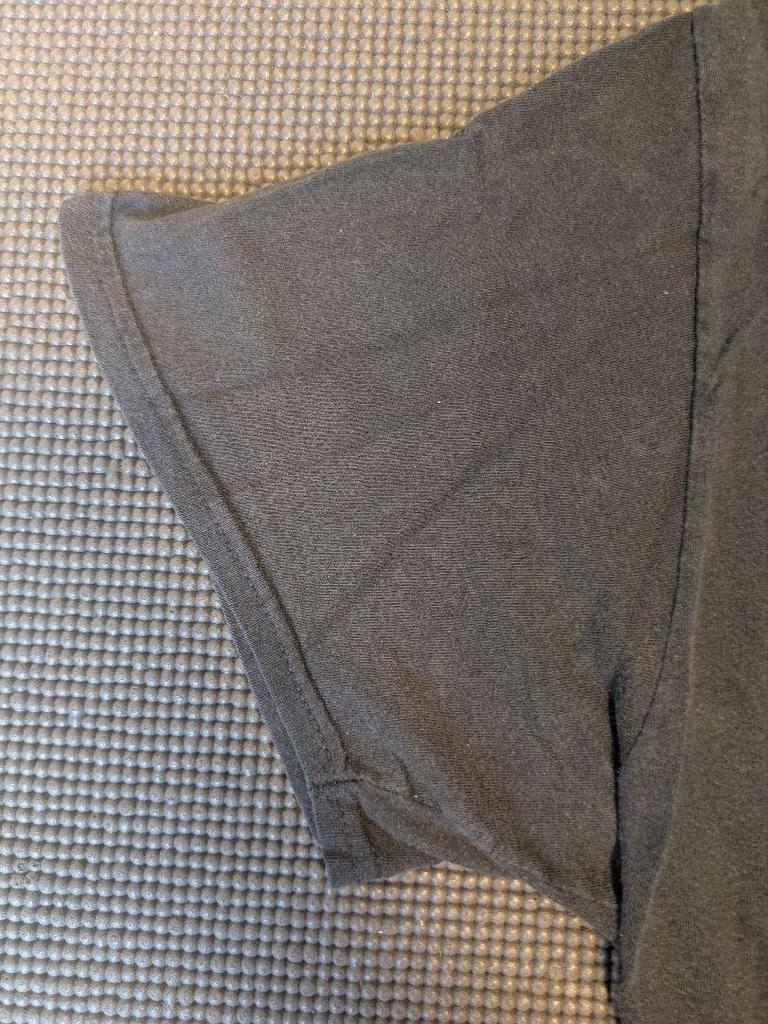 [USED] Official Rolling Stones Vintage T-Shirt with Lip Logo, Black, Size XL