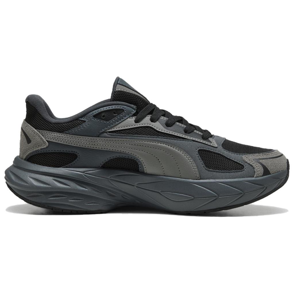 Puma Hypnotic Comfortable Versatile Low-Top Casual Running Shoes Unisex sneaker Gray Black 404714-16