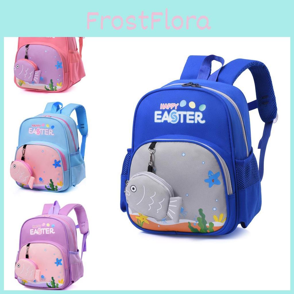 Toddler And Kindergarten Backpack Oxford Cloth Animal Design With Padded Straps For Comfortable Daily Use