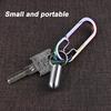 High Hardness Pill Holder Sealing Stainless Steel Widely Use Waterproof Pill Case Keychain