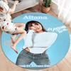 Aitana Round Area Rug,Carpet Rug for Living Room Bedroom Sofa Playroom Decor,Non-slip Floor Mat