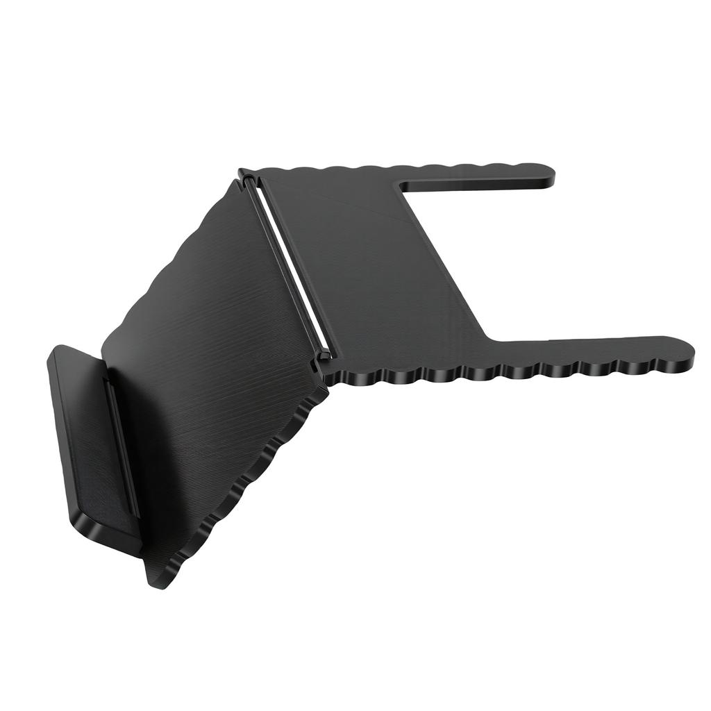 Mahjong Card Holder for Table, Slide Under Mat Stand Angled Viewing Rack Space Saving Accessory, with Low Foldable Design for Mahjong Mat