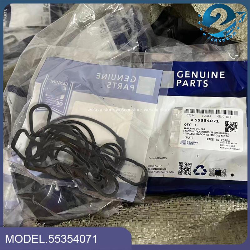 10Sets Oil Cooler Gasket Seals Kit Fit For Chevrolet Cruze 1.6L 1.8L Sonic Astra Vauxhall Astra Insignia Zafira OEM# 55354071