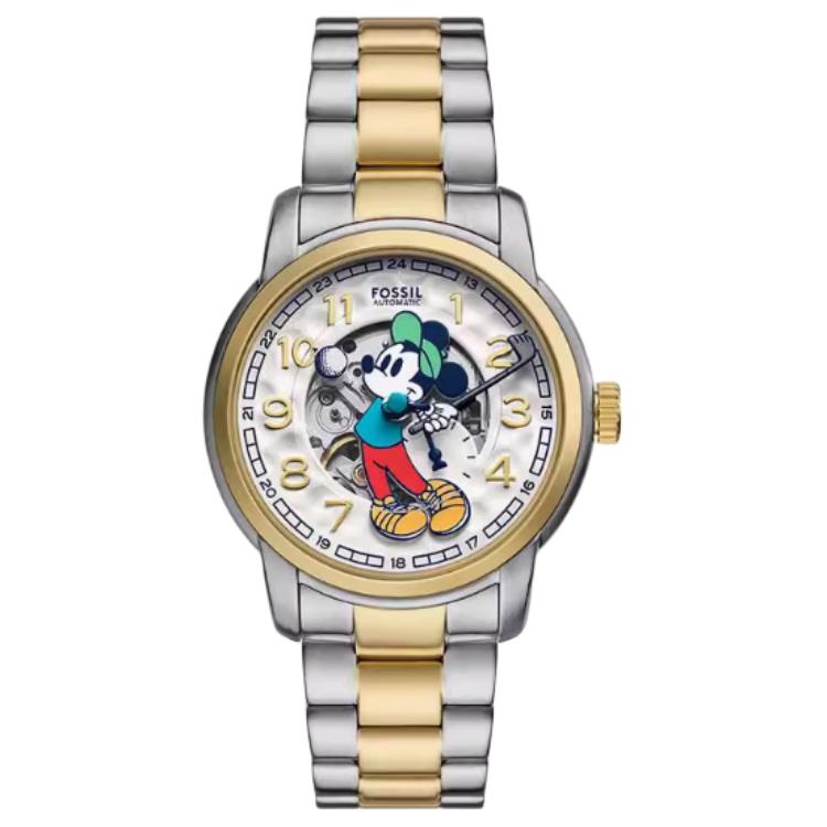 

FOSSIL Wrist Watch Automatic Mechanical Movement Stainless Steel Strap 40mm Skeleton Dial Unisex 50m Water Resistant LE1193 Skeleton Dial