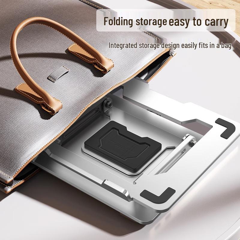 Ergonomischer 360° drehbarer stufenlos höhenverstellbarer Laptopständer