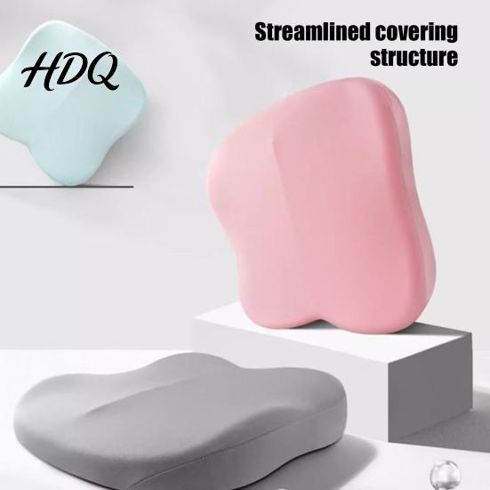Washable Cover Seat Cushion Memory Foam Car for Driving Ergonomic Sciatica And Back Pad Pain Relief Non-Slip Driver Truck Office Chair Desk Non-slip