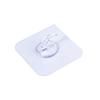 10-Pack No-Drill Adhesive Hooks Solid Plastic Anti-Skid Seamless For Bathroom/Kitchen