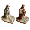 Holy Mother Father Statue Prayer Tray Resins Religious Decors Rosary Beads Jewelry Box For Home Desktop Church Or Gift Giving