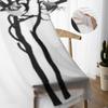 Vogelsilhouette auf weißen Tüll-Sichtvorhängen für Wohnzimmer, Zimmer, Schlafzimmer, Küchendekoration, Voile-Organza-Vorhänge