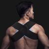 Heavy Shoulder Straps for Weight Training Adjustable Posture Support Unisex Elastic Breathable Back Brace for Workouts Daily Wear