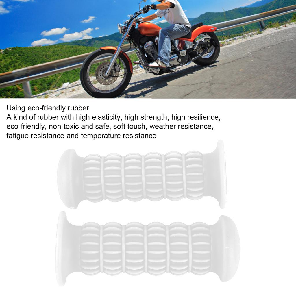 Motorcycle Rubber Hand Grip Motorbike Handle Motorcycle Handlebar 25‑28mm