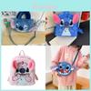Stitch Plüsch Cartoon Umhängetasche mit Reißverschluss für Freizeit, Reisen und als Geschenk