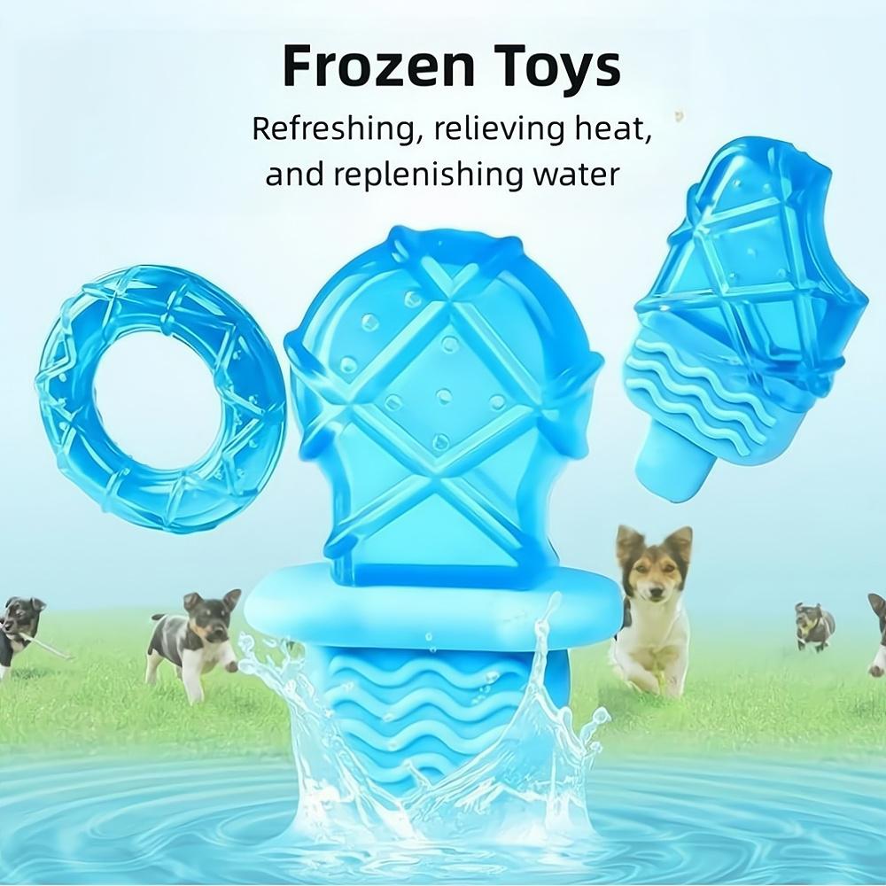 

Dog Tooth Grinding Stick Water Injection Tooth Grinding Dog Toy Summer Ice Dog Popsicle Cool Down Pet Supplies Cooling Toys