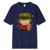 South Park Funny Cartoon Anime Graphic T-Shirt Soft Comfortable Cotton Unisex Round Neck Summer Fashion Tee for Men and Women