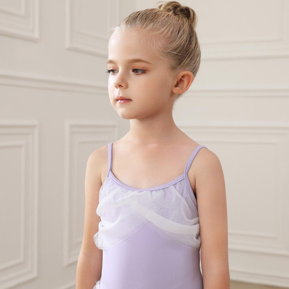 Girls Kids Dance Leotards for Ballet Dance Dress Sleeveless Ballet Dress Stage Performance Costumes