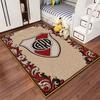 River Plate Logo Pattern Carpet suitable as a non-slip mat for the living room or bedroom sofa