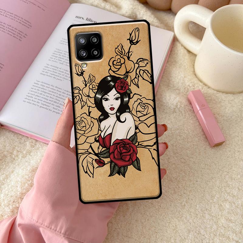 

Sailor Retro Art For Samsung Galaxy A54 A34 A14 A52 A32 A12 A13 A33 A53 A15 A16 A26 A36 A56 A06 A35 A55 Case Samsung A13 4G
