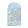 Wall Hanging Decor Art Silicone Mold Holographic Rose Painting Resin Molds Rainbow Effect Wall Art Ornament Mold DIY
