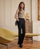 Leobeucham [Monica Bootcut Slacks Pants_Black] Monica Bootcut Slacks Pants_Black