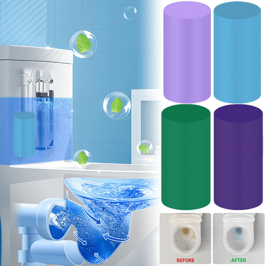 1PC Toilet Cleaning Stick, Toilet Cleaner, Blue Bubble Toilet Cleaner, Ocean/Peach/Grape/Jasmine Fra