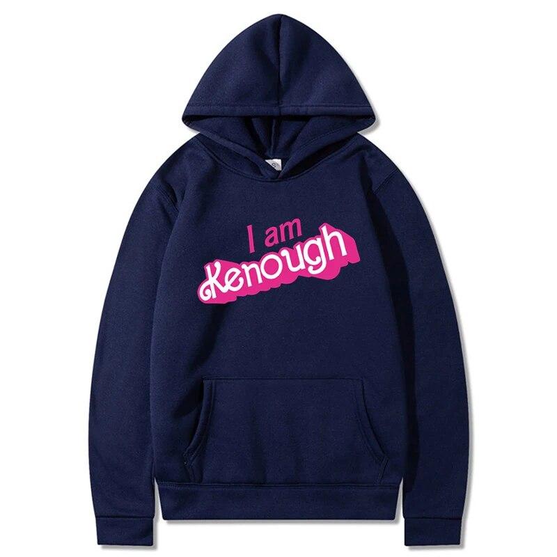 Women Barbiecore Movie Kenough Sweatshirts Men Fashion Graphic Printed Harajuku Streetwear Hooded Pullovers