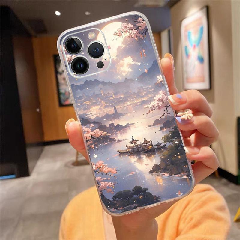 Amazing Sceneary Phone Case For Iphone 15 14 Pro Max 13 12 11 Pro Max XSMax XR 12 13 Mini 14 Plus