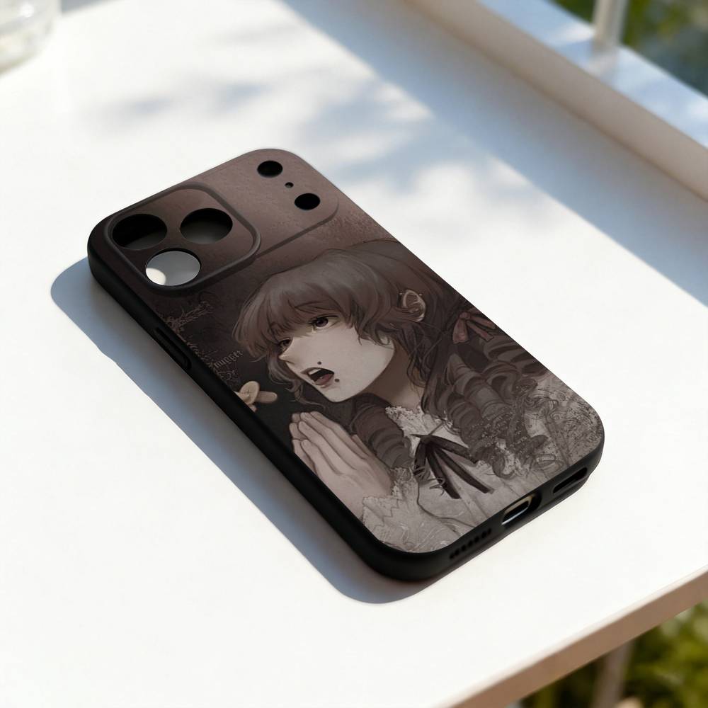 HOT F-Fear and Hunger GAME Phone Case For iPhone 17,16,15,14,13,12,11,Pro,Max,Plus,E,SE4,Air,Mini Black Soft Cover