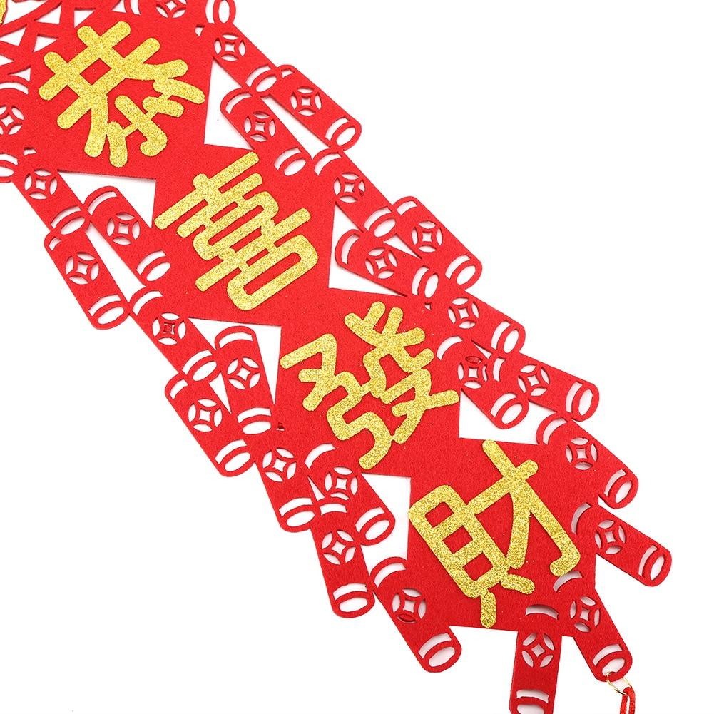 2 szt. Tradycyjne kuplety Chiński Nowy Rok Święto Wiosny Wisząca zawieszka Dekoracja domu