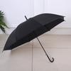Manufacturer long handle straight rod transparent umbrella 1 1 inch 8 bone bold umbrella bone automatic umbrella business fashion gift umbrella
