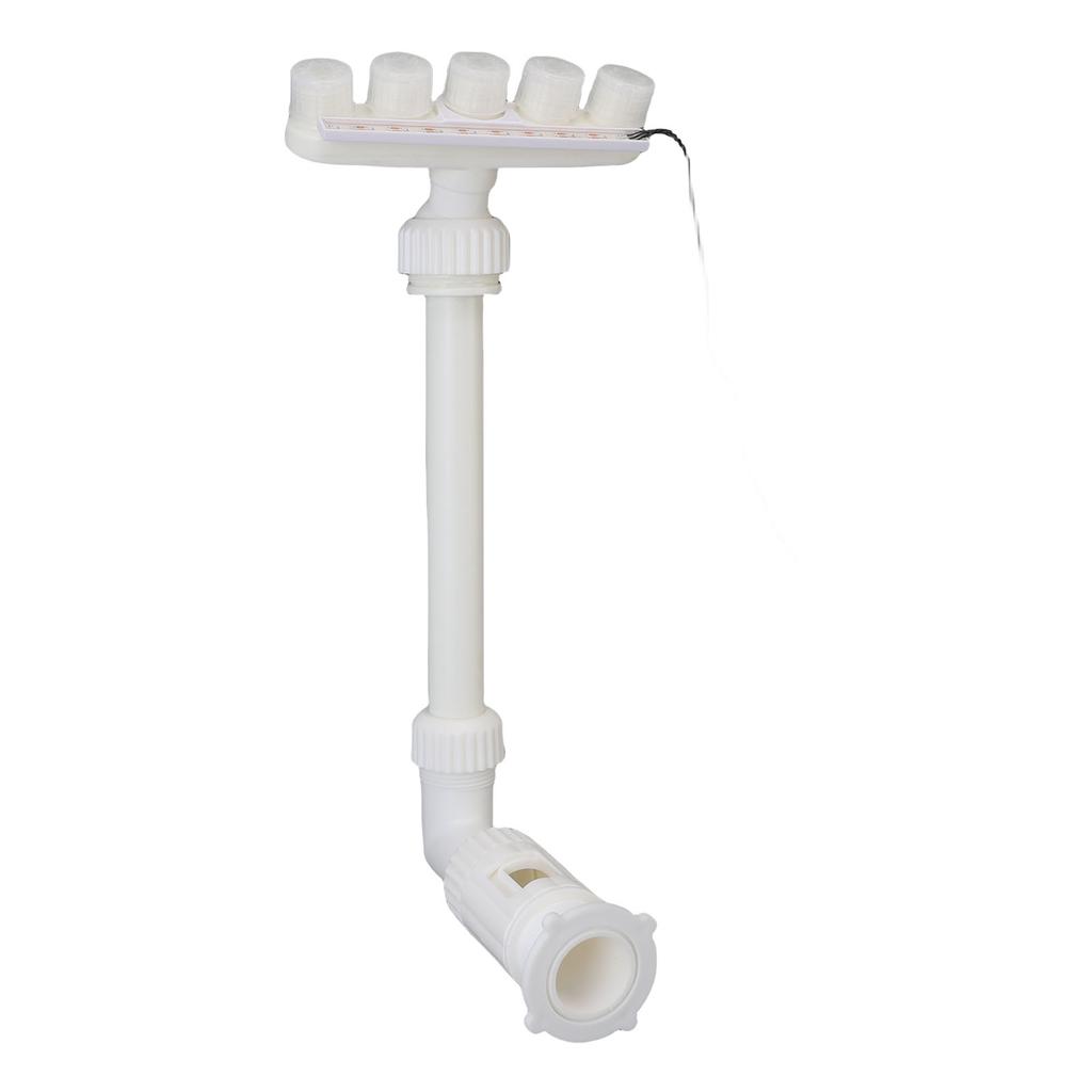 Pool Fountain Solar Powered LED RGB Colorful Pool Sprinkler with Remote Control APP for Underground Pond