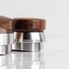Walnut Wood Coffee Distribution Tool With Stainless Steel Tamper Adjustable 51mm 58mm Espresso Barista Home Office