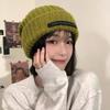 Children's Winter Wool Hat: Large Brim, Solid Color, Warm, Plus Velvet, European & American Style