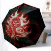 Samcro: Live Ride Folding Umbrella Suitable for All Seasons Durable Sun Umbrella Three Folds Sun Umbrella