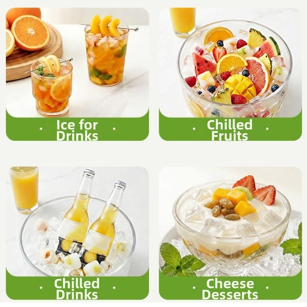 Reusable Ice Cube Kettle Press Type Ice Cube Molds Ice Cube Water Bottle  Kitchen Tools