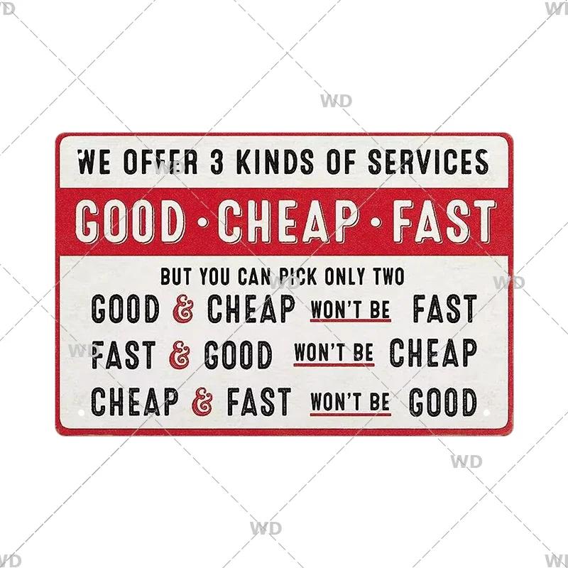 Funny Old  Wise Young  Stupid Metal Tin Sign  Retro Humor Wall Decor for Home  Bar